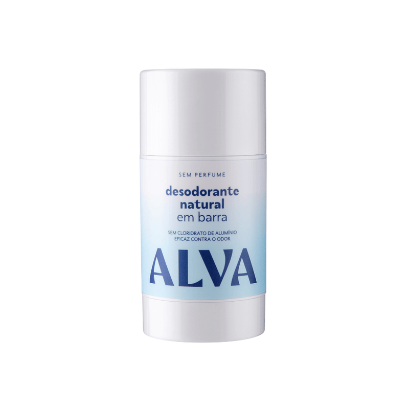 Desodorante em Barra Sem Perfume Vegano 55g Alva